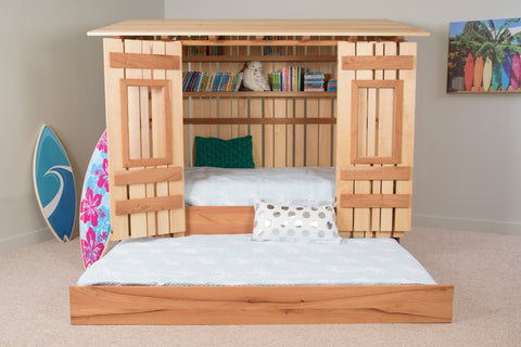 Beach house kid's bed