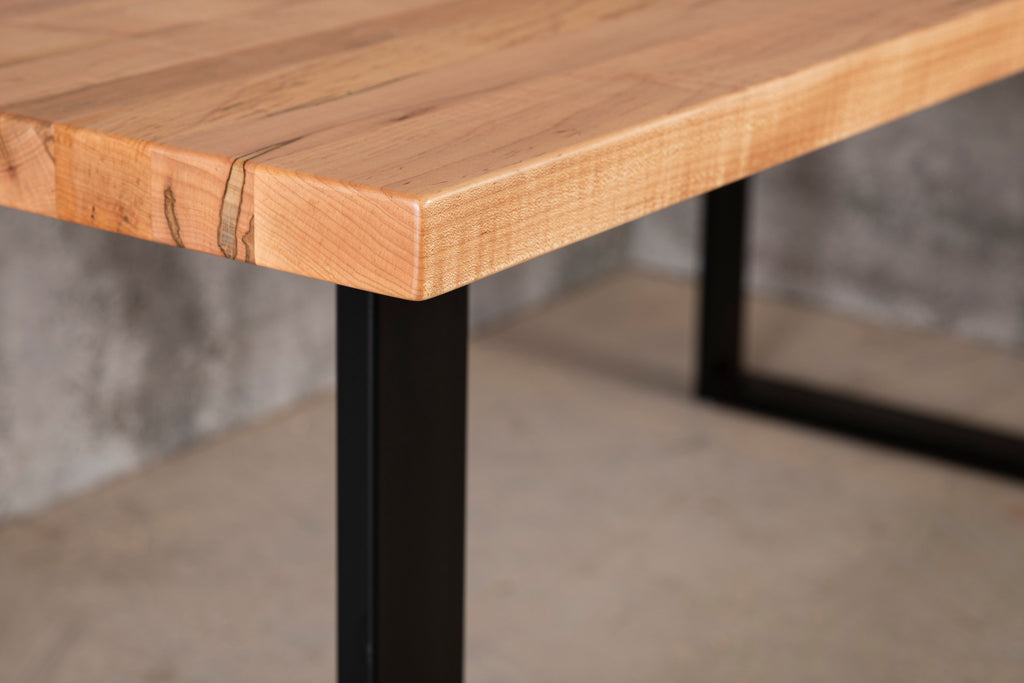 Table en bois massif - Table en érable