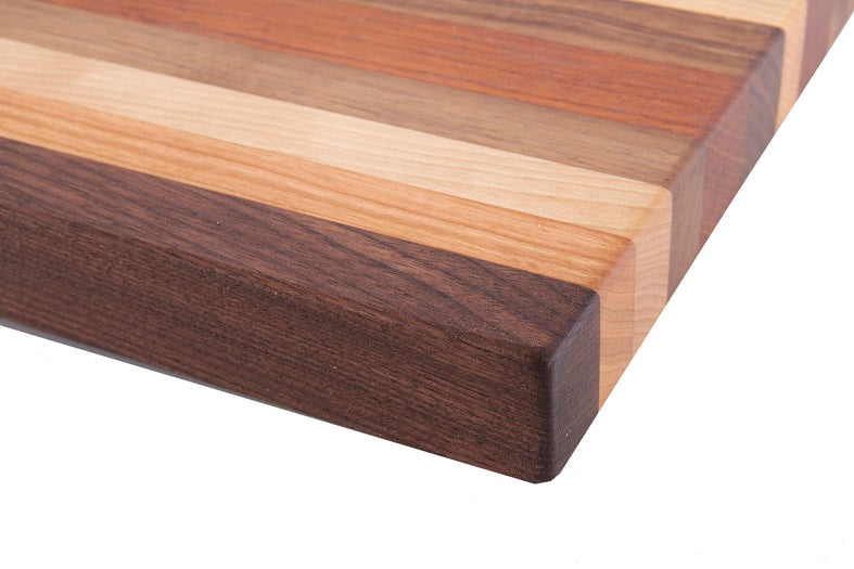 Planche à découper en bois mixtes