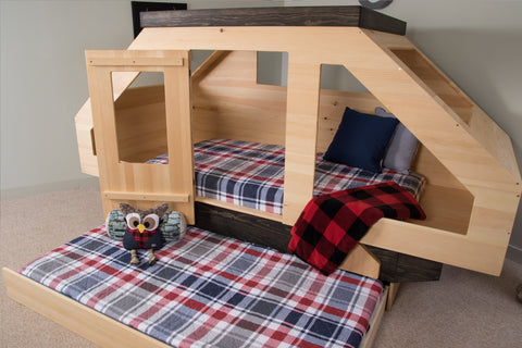 Tent trailer kid's bed