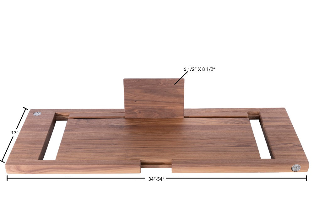 Pont de bain en bois