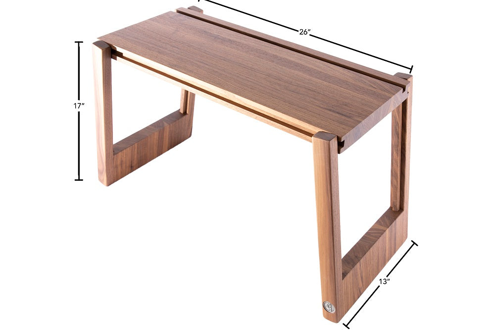 Pont de bain en bois