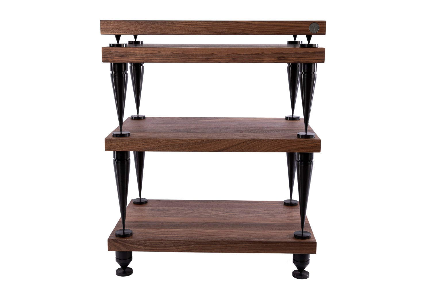 Console audio en bois massif