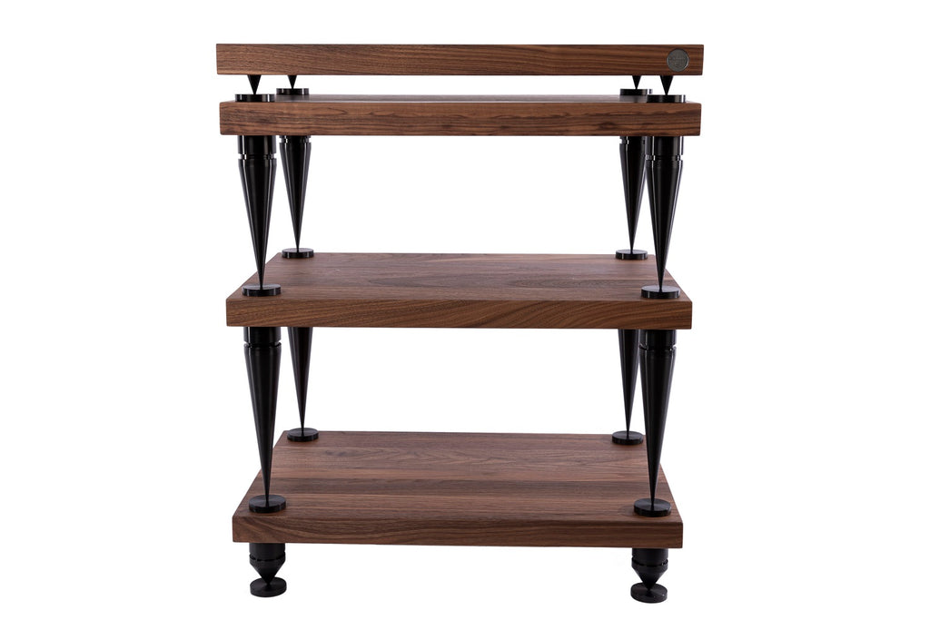 Console audio en bois massif