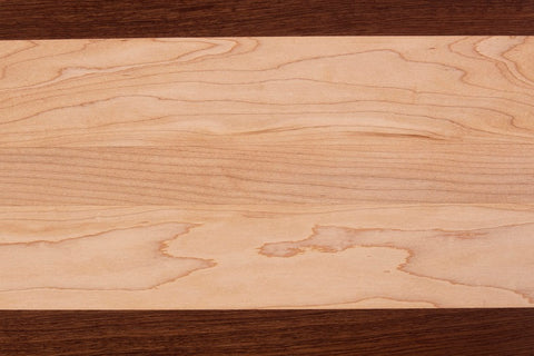 Small sapele & maple cutting board