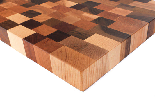 Planche à découper en bois mixtes