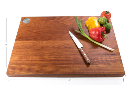 Cherry wood cutting board (edge-grain)