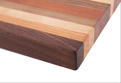 Planche à découper en bois mixtes